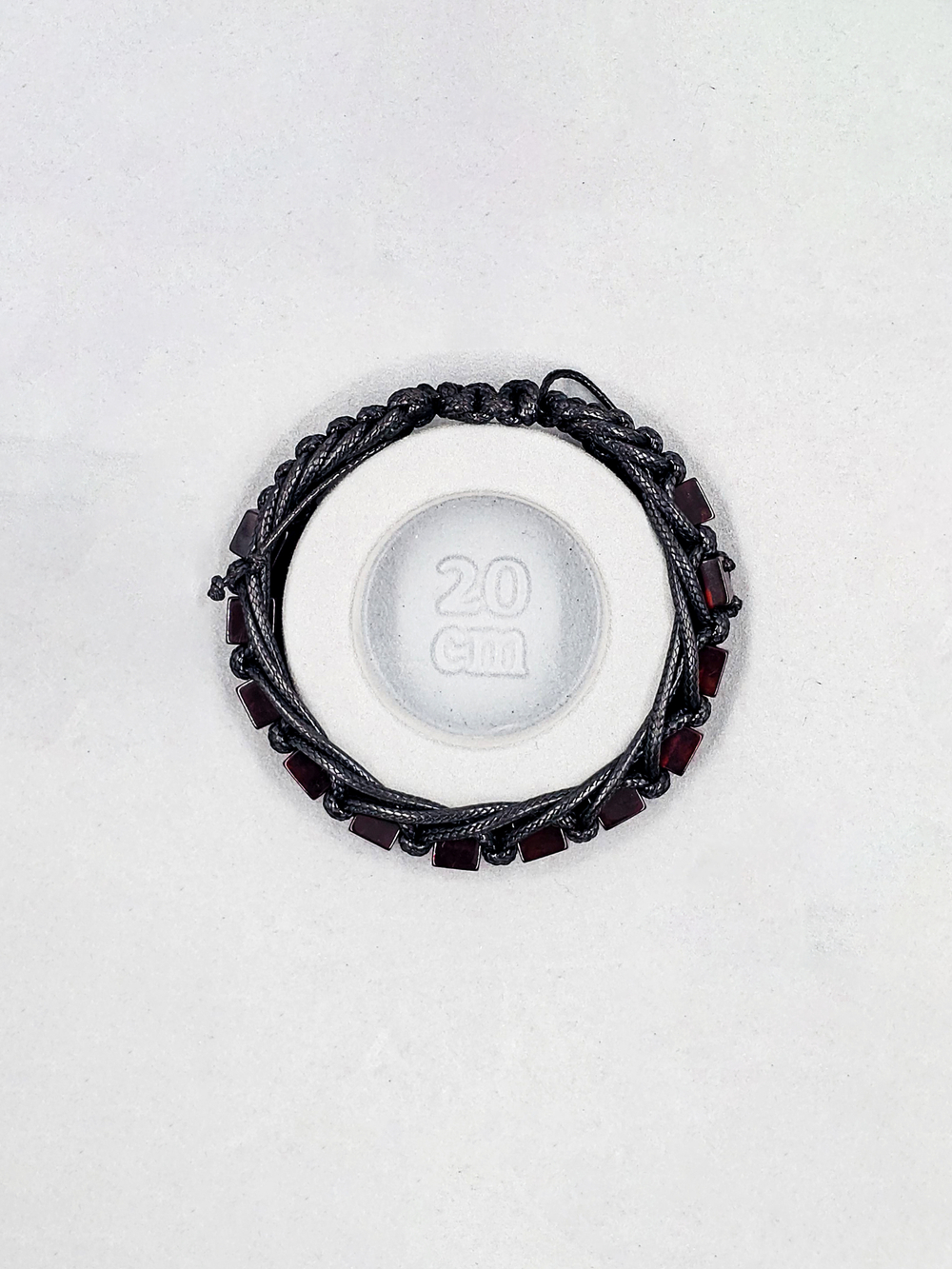 Браслет мужской на руку. Янтарь натуральный формованный