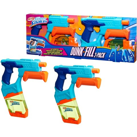 Hasbro Nerf Super Soaker - Водяные бластеры DUNK FILL 2-PAK G0995