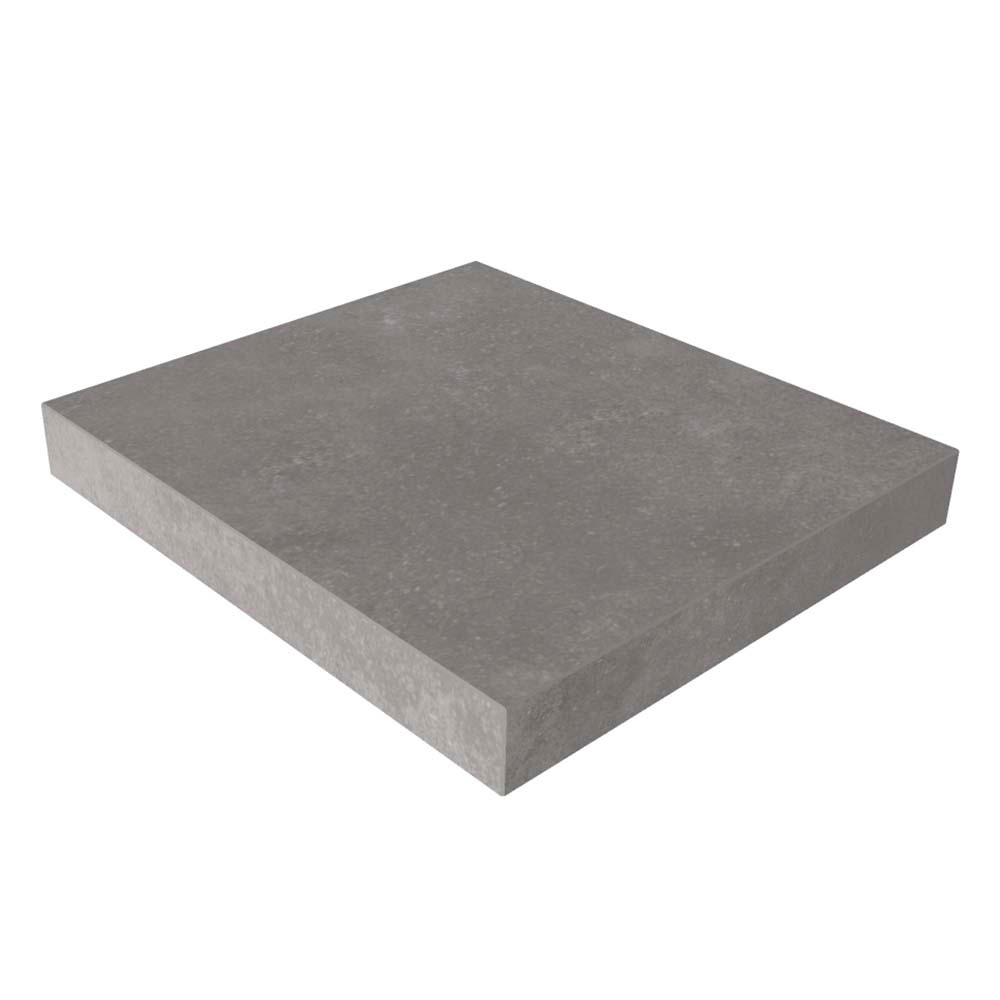 Cтупень угловая loft LIFEBRICK OUTDOOR LIMESTONE SILVER