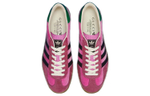 Adidas originals x GUCCI Gucci Gazelle classic casual fashion sneakers men's Pink