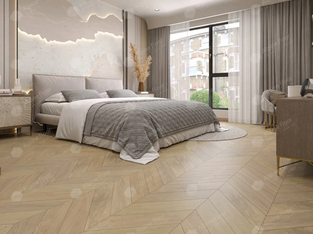 ИНЖЕНЕРНАЯ ДОСКА Alpine Floor CHATEAU Дуб Милкшейк EW203-02