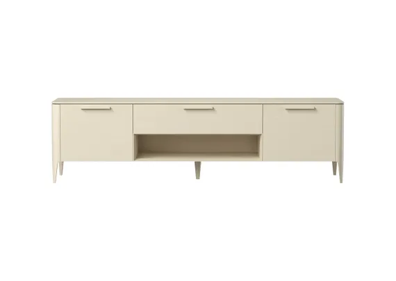 Тумба Type oak под ТВ ширина 200 см (молочный)