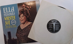 Винтажная виниловая пластинка Ella Fitzgerald With Marty Paich And His Orchestra Whisper Not (USA 1966)