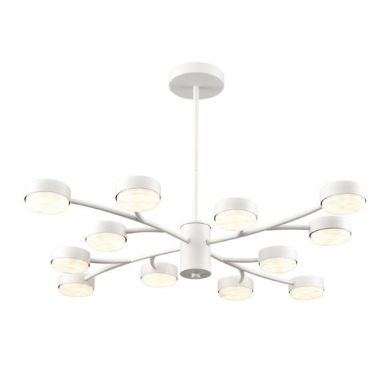 8265/12 COMFI LN26 металл, белый Люстра GX53 LED 12*7W 220V TORINA