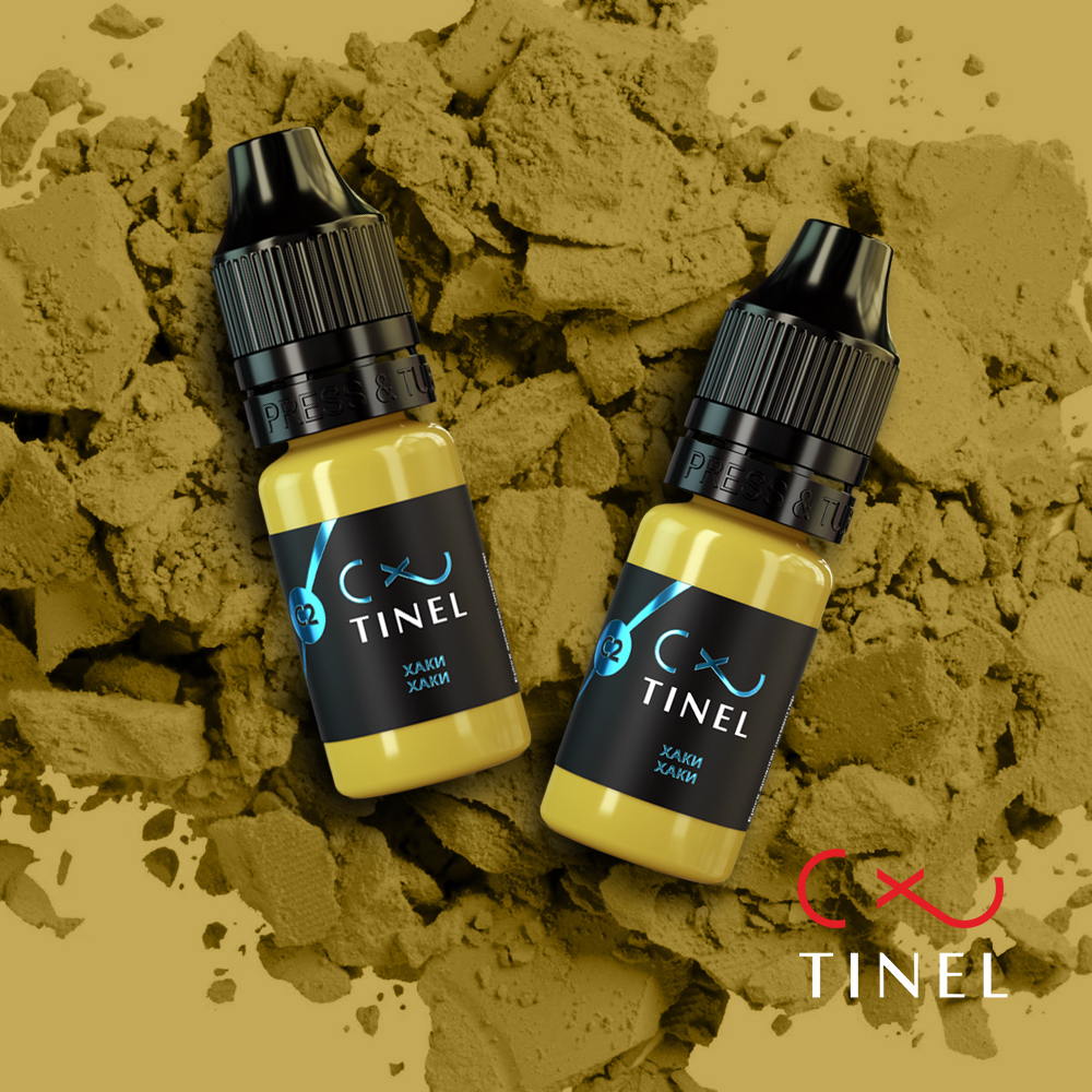 Пигмент для татуажа Тинель C2 Хаки