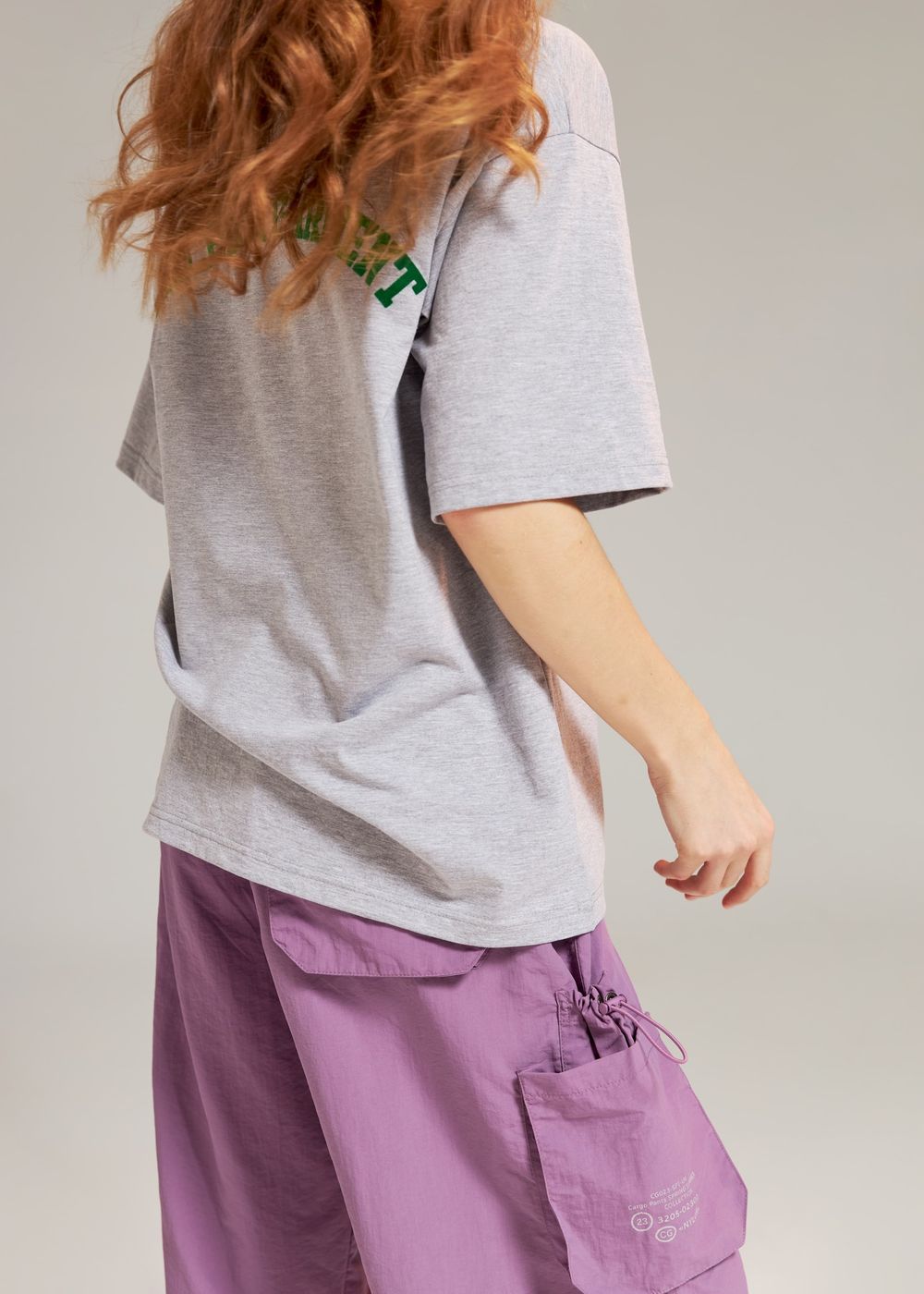 Брюки Called a Garment Multi pocket сиреневые