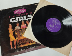 Винтажная виниловая пластинка LP 101 Strings Plays Hit Songs For Girls (USA 1967)