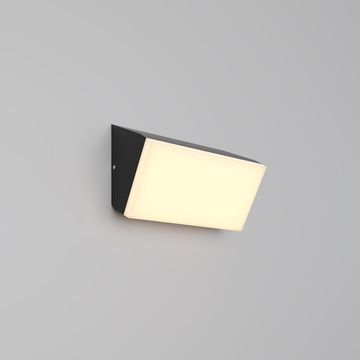 Настенный светильник (бра) 10Вт 3000K O436WL-L10GF3K графит Brick Outdoor Мaytoni