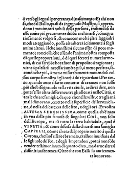 Il Ballarino Di M. Fabritio Caroso Da Sermoneta, Diuiso in Due Trattati:. Nel Primo de' Quali Si Dimostra La Diuersit de I Nomi, Che Si Danno Gli Atti | Fabritio Caroso