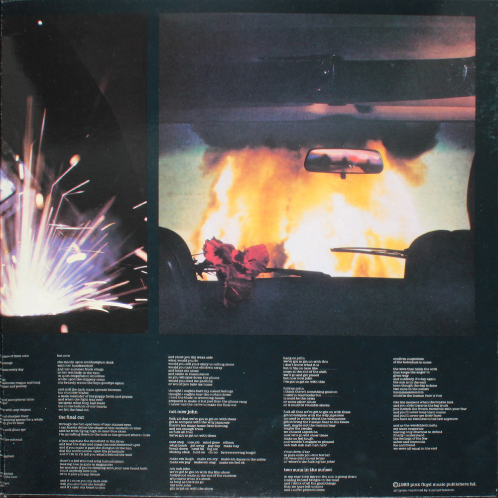 Pink Floyd / The Final Cut (LP)