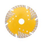 Диск алмазный отрезной Turbo сегментный с защитными секторами, 125х22,2x10мм KRANZ