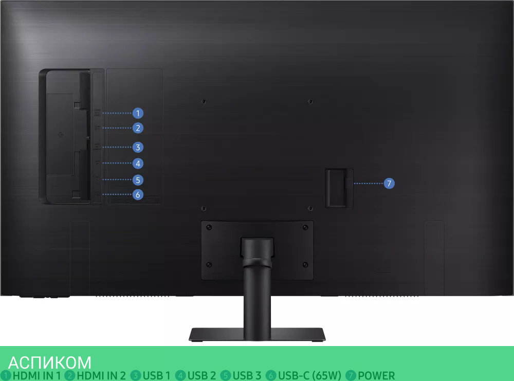 Монитор Samsung Smart M7 LS43BM700UUXEN