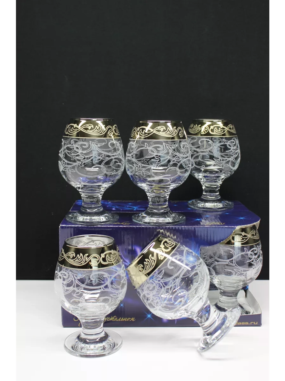 Бокалы для коньяка и бренди 6 шт 250 мл