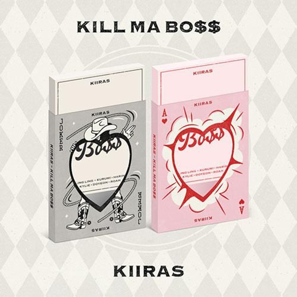 Альбом KIIRAS - KILL MA BO 1st Mini Album RANDOM Version