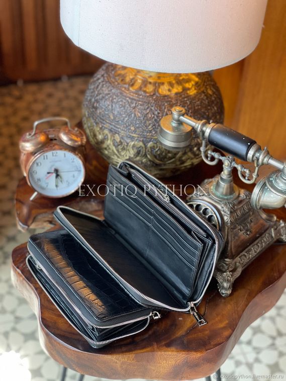 Портмоне из кожи крокодила WA-162