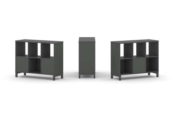 Style Project Набор стеллажа 2-х сторон., 2 яр. SN.NSD-231  1121*400*881