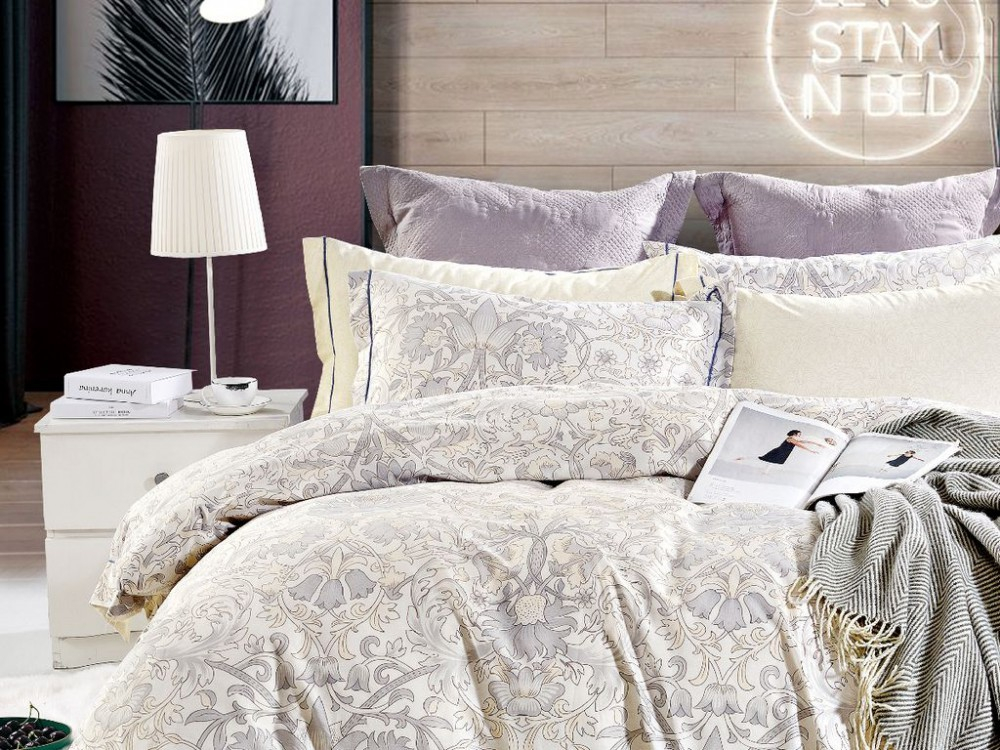 Постельное белье 2 спальное евро Asabella 1551-6/160