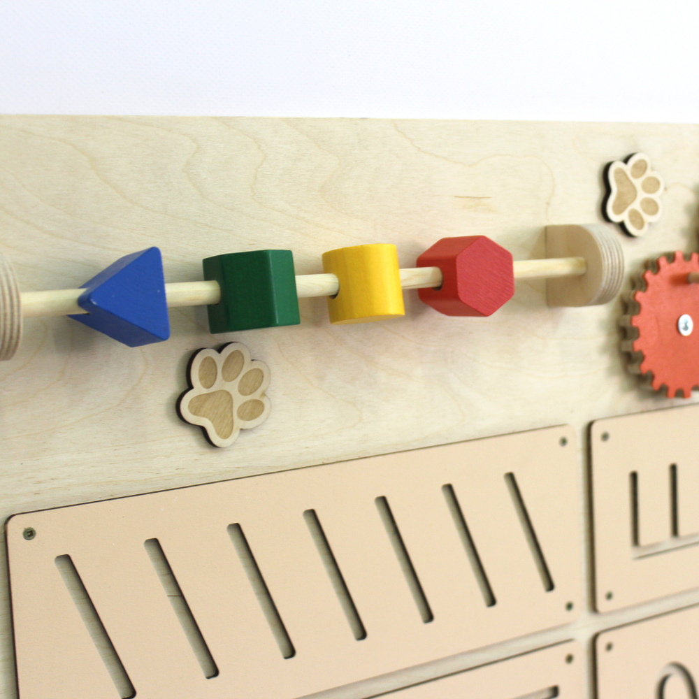 Бизиборд настенный Учёный кот