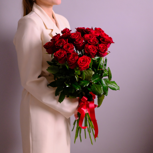 Купить Букет красных роз «Престиж»