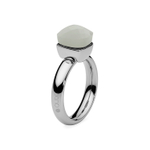 Кольцо Qudo Firenze Light Grey Opal 16 мм 610319 BW/S