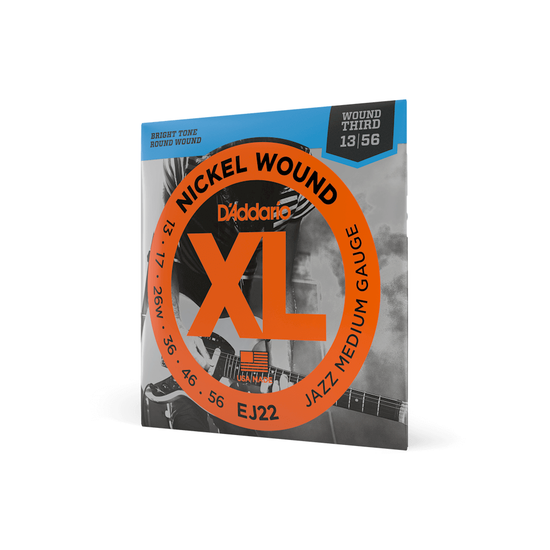 Струны для электрогитары D'ADDARIO EJ22