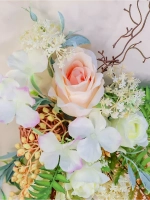 Искусственные цветы на стену в раме