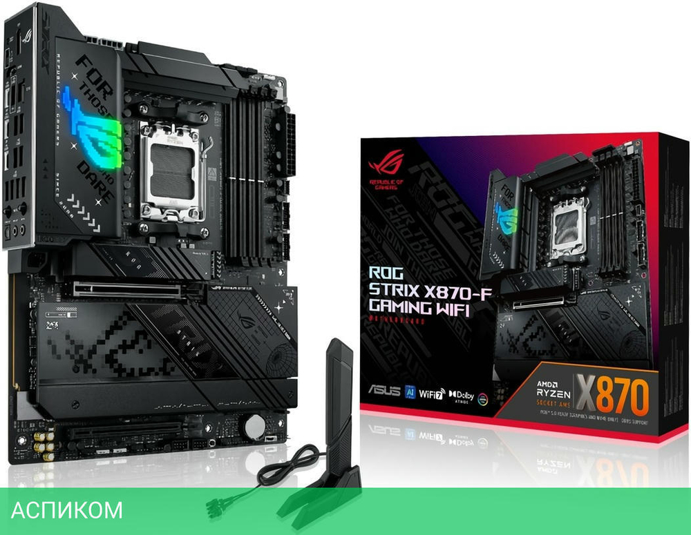 Материнская плата ASUS ROG Strix X870-F Gaming WiFi (90MB1IV0-M0EAY0)