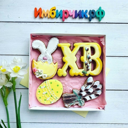 Имбирные пряники Пасха