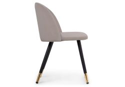 Стул на металлокаркасе Gabi latte / black / gold