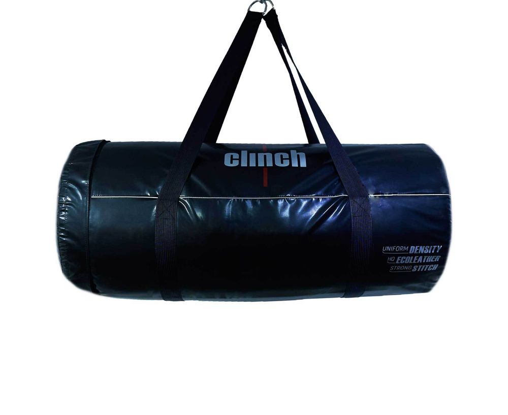 Мешок боксерский горизонтальный Clinch PU Profi &amp; Durable 90x45 см черный C809-45
