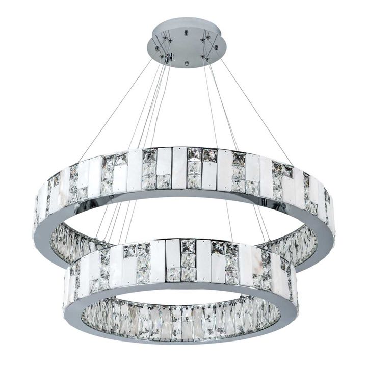 Подвесная светодиодная люстра Modelux Premium ML.6985.800.600P CR