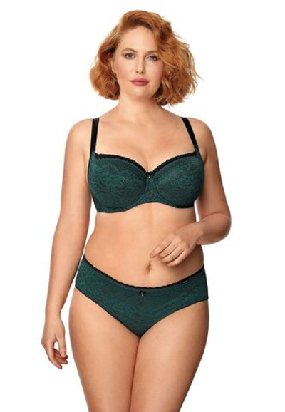 Бюстгальтер на косточках Xena (Размер: 80C) (Цвет: изумрудный)