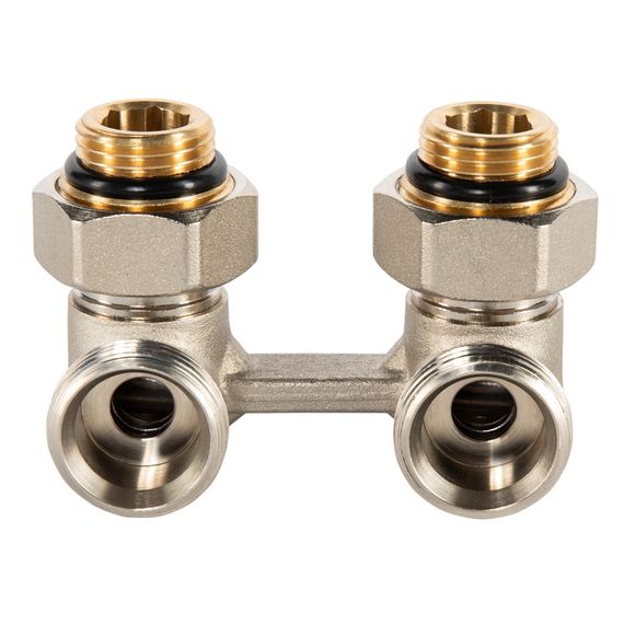 Узел нижнего подключения Royal Thermo угловой 1/2quot;х3/4quot;EK RTE 07.00002А — (1)