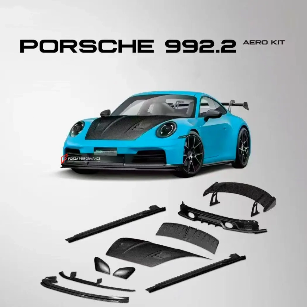 Аэродинамический обвес из карбона для Porsche 911 992.2 Carrera 2025+ Порше
