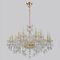 Подвесная люстра Crystal Lux MONICA SP10+5 GOLD