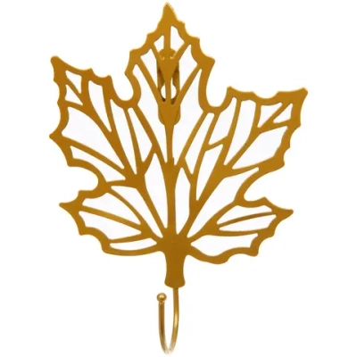 Крючок интерьерный металлический «ЛОФТ ТАМБЛ», клео, цвет золото, 11,5*18см