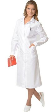 Халат женский (Сису/белый)