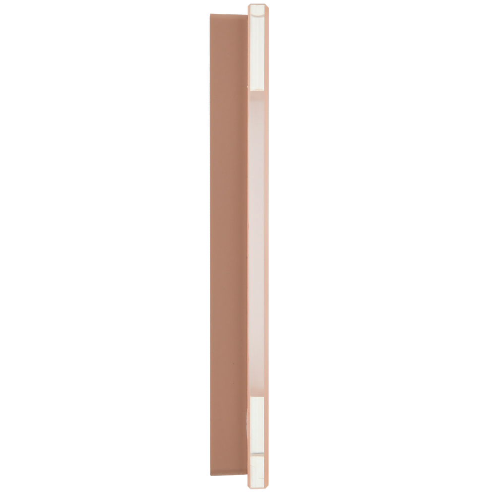 BRITE Рамка 1-местная РУ-1-2-БрП стекло персиковый матовый IEK