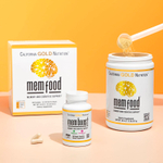 California Gold Nutrition, MEM Food, добавка для поддержки памяти и когнитивных функций со смесью MEM, L-серином, органическим ежовиком гребенчатым и порошком из сока голубики, 60 пакетиков по 8,5 г (0,3 унции)