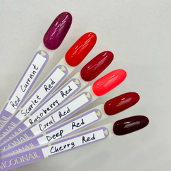 Гель-лак MOODNAIL Raspberry Red, 10г