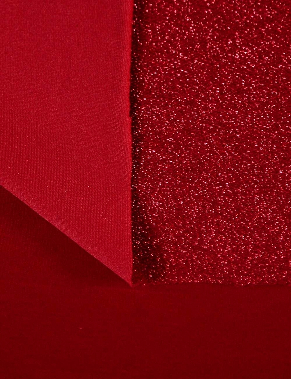 Трикотаж Металлик, 186 гр/м2, 150 см, красный