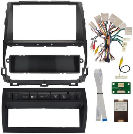 Магнитола для Lexus GX470 J120, Toyota Land Cruiser Prado 120 (любая комплектация, рамка тип 3) - FarCar BM9-2K-8001HF3 монитор 9.5" 2K QLED на Android 14, TS10, 4+32Гб, CarPlay, 4G SIM-слот