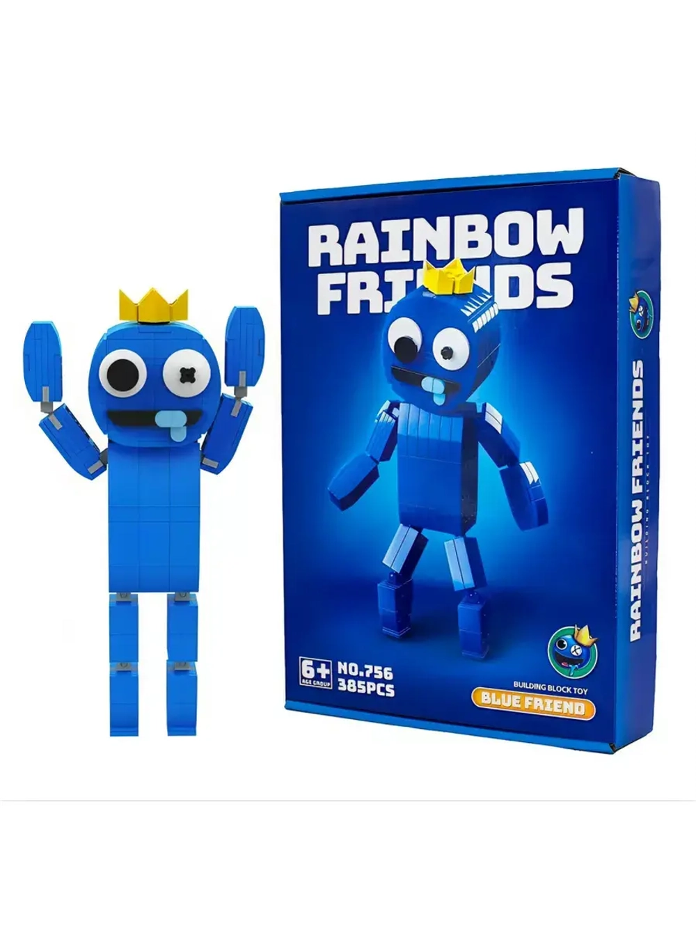 Конструктор Rainbow Friends - Радужные друзья Синий Blue