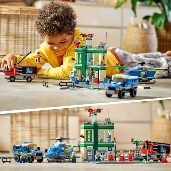 Lego konstruktor 60317 Police Chase at the Bank