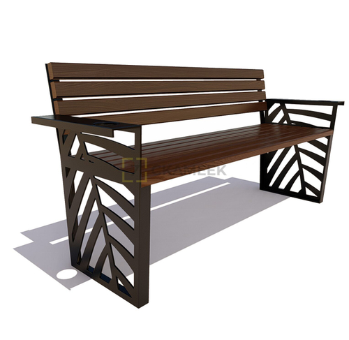 Скамейка парковая «Крым» (2,0 м термоясень)