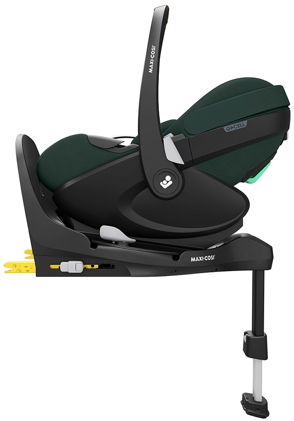 Коляска детская Maxi-Cosi Oxford Plus 3 в 1 с автокреслом Pebble 360 Pro Twillic Green 1978204110 PlusTwillic Graphite/Графит