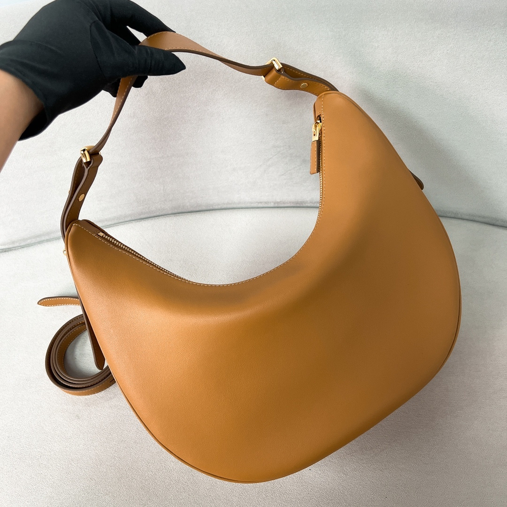Prada Arque Large Leather Shoulder Bag 39 cm