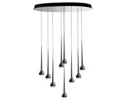 Pendant design lamp  FALLING WATER 9 by Tobias Grau
