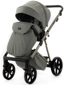 Детская коляска Adamex Delta Natura 2 в 1 DN-7-SALVIA (ШАЛФЕЙ)