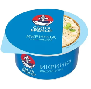ПАСТА ИКОРНАЯ КЛАССИЧЕСКАЯ ИКРИНКА 150ГР САНТА БРЕМОР